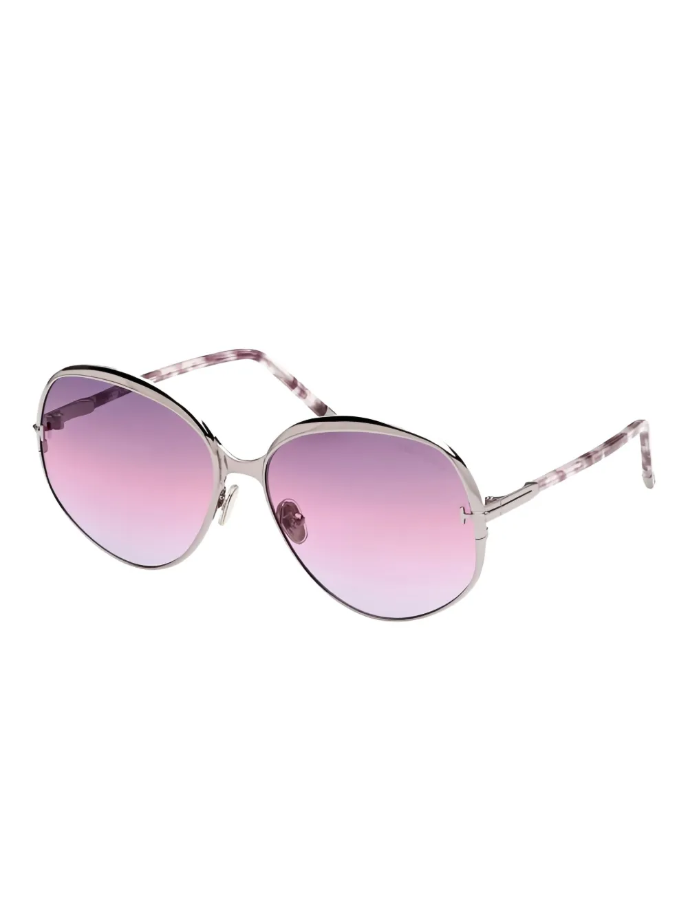 TOM FORD round-frame sunglasses - Zilver