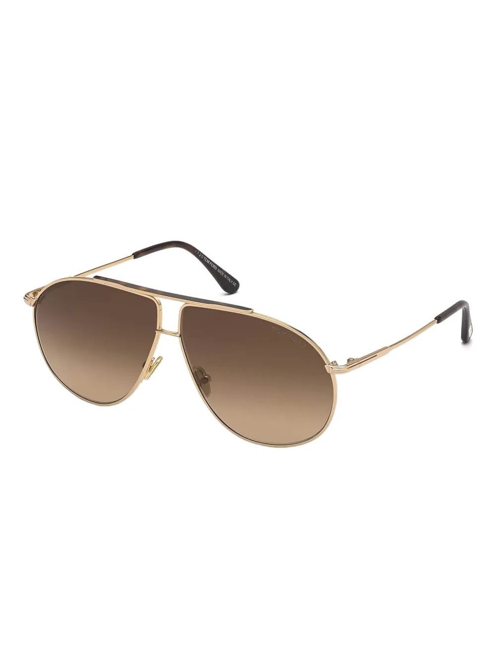 TOM FORD Zonnebril met piloten montuur Goud