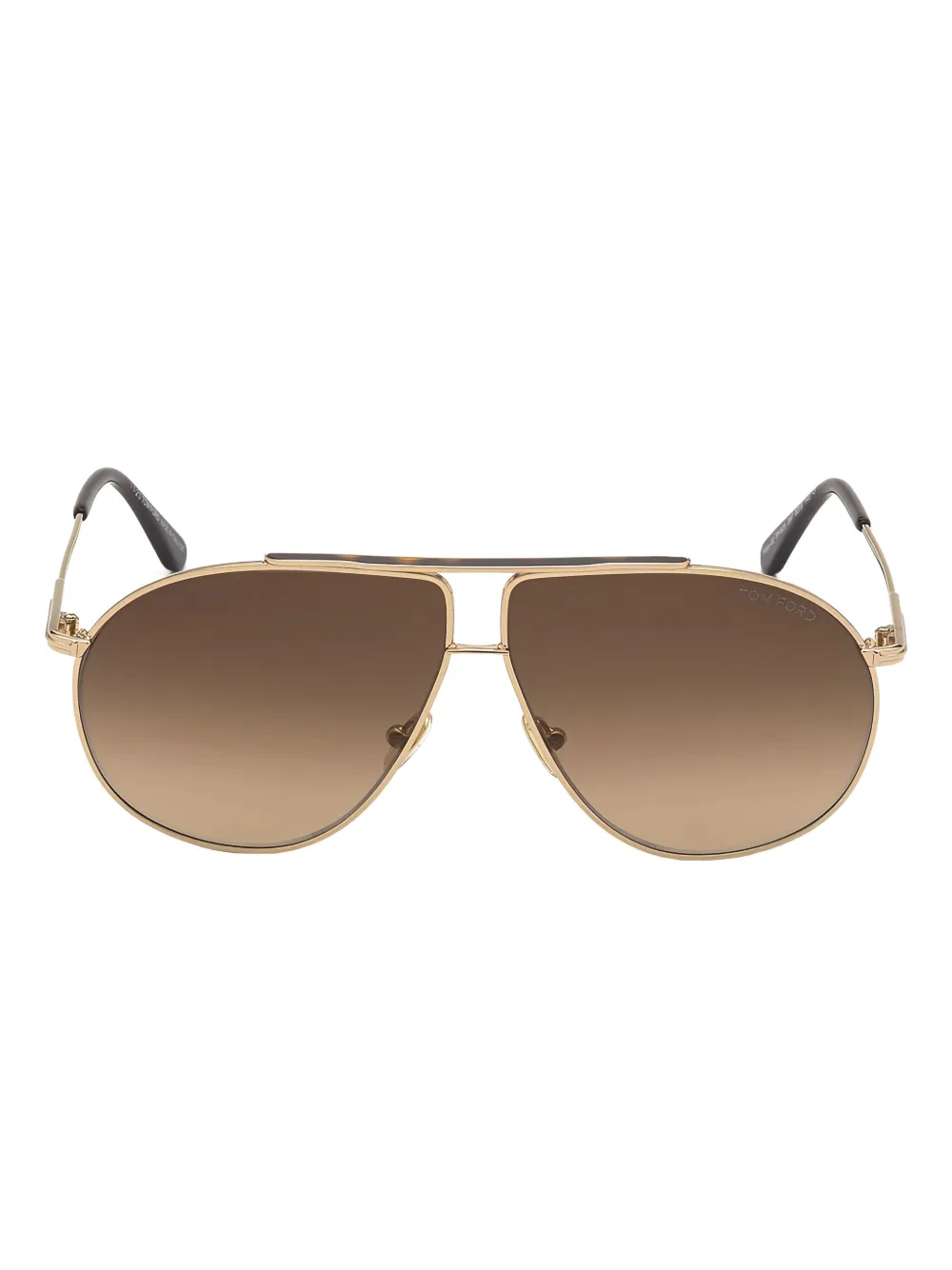 TOM FORD Zonnebril met piloten montuur Goud