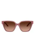 Versace butterfly-frame sunglasses - Pink
