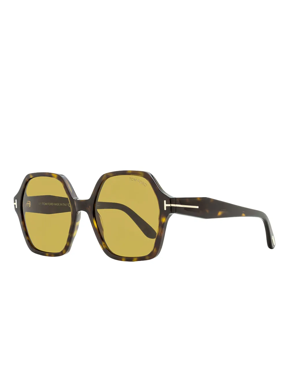 TOM FORD geometric-frame sunglasses - Bruin