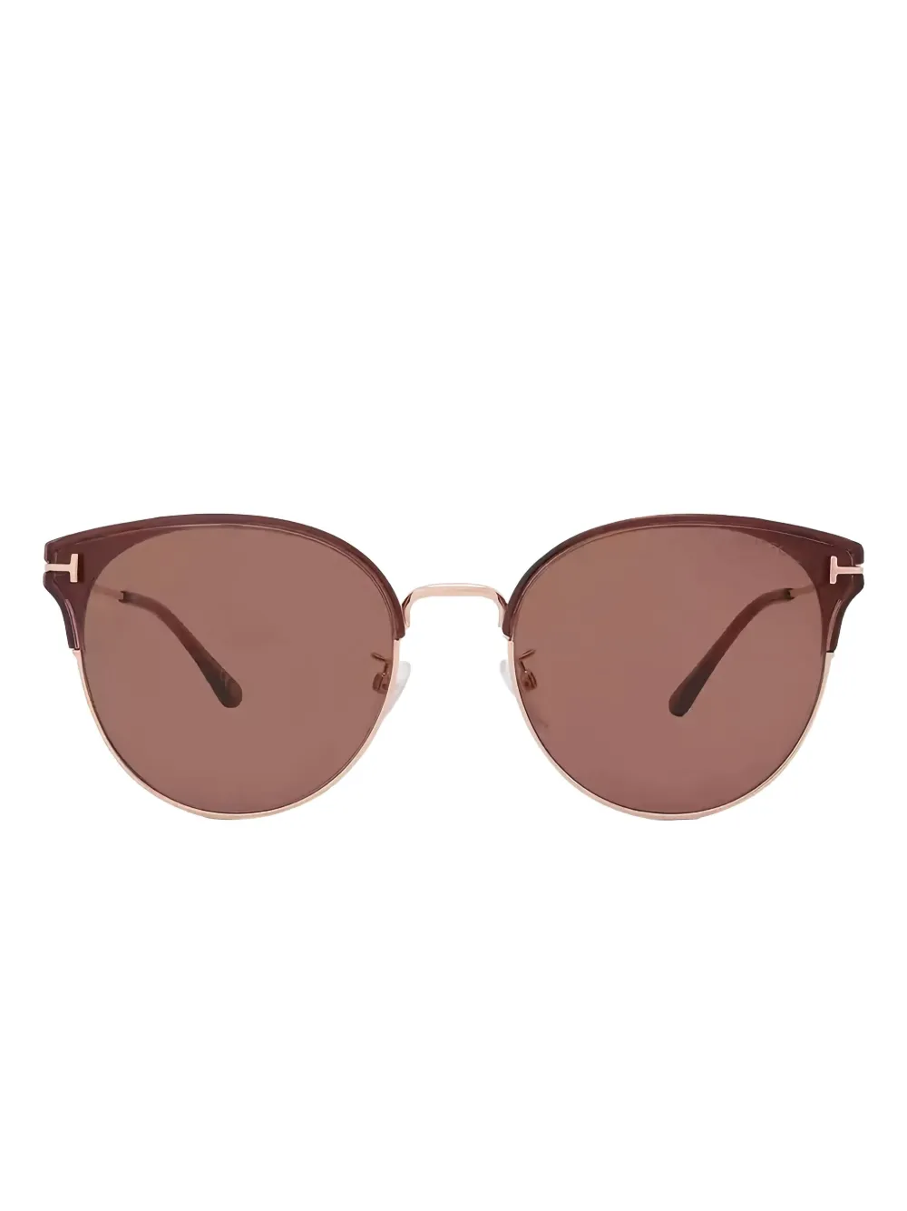 TOM FORD Zonnebril met cat-eye montuur Bruin
