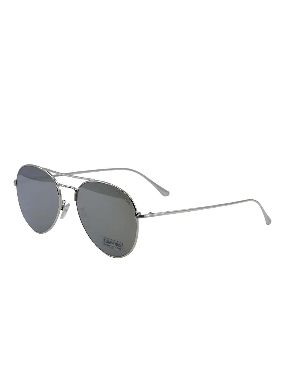 TOM FORD Eyewear Zonnebril met piloten montuur Zilver