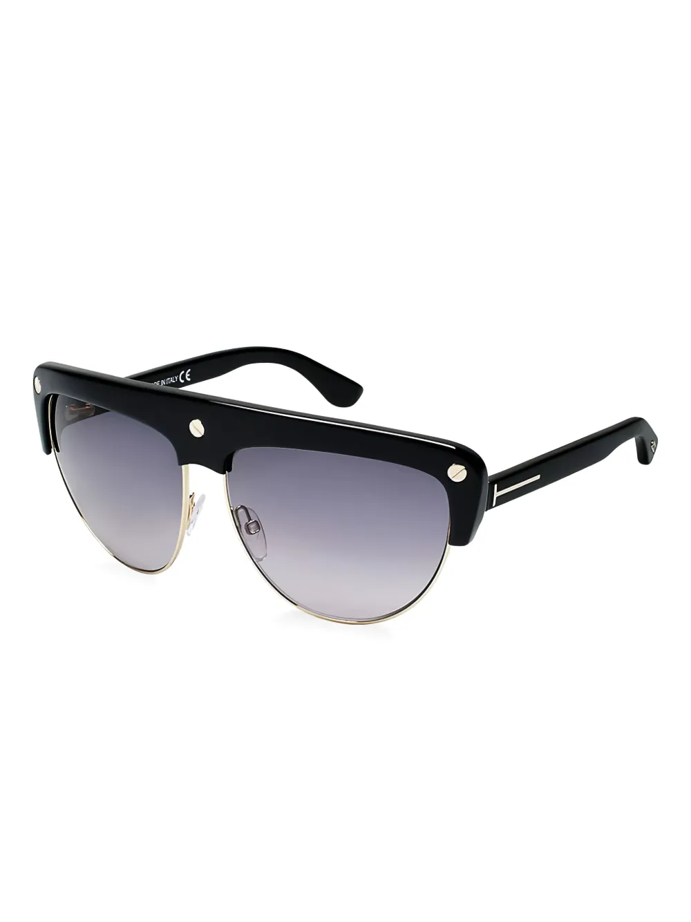 TOM FORD Eyewear geometric-frame sunglasses - Zwart