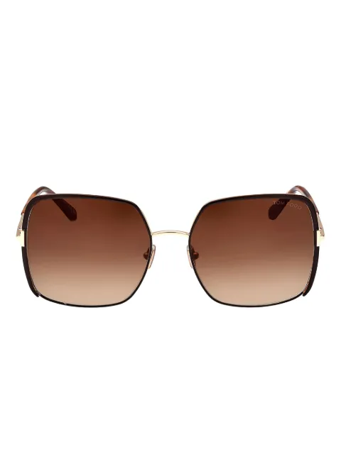TOM FORD lentes de sol con armazón cuadrada