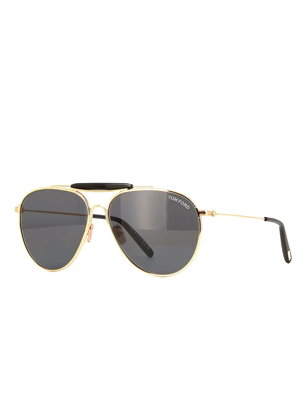 TOM FORD lentes de sol estilo piloto | dorado | Image 1
