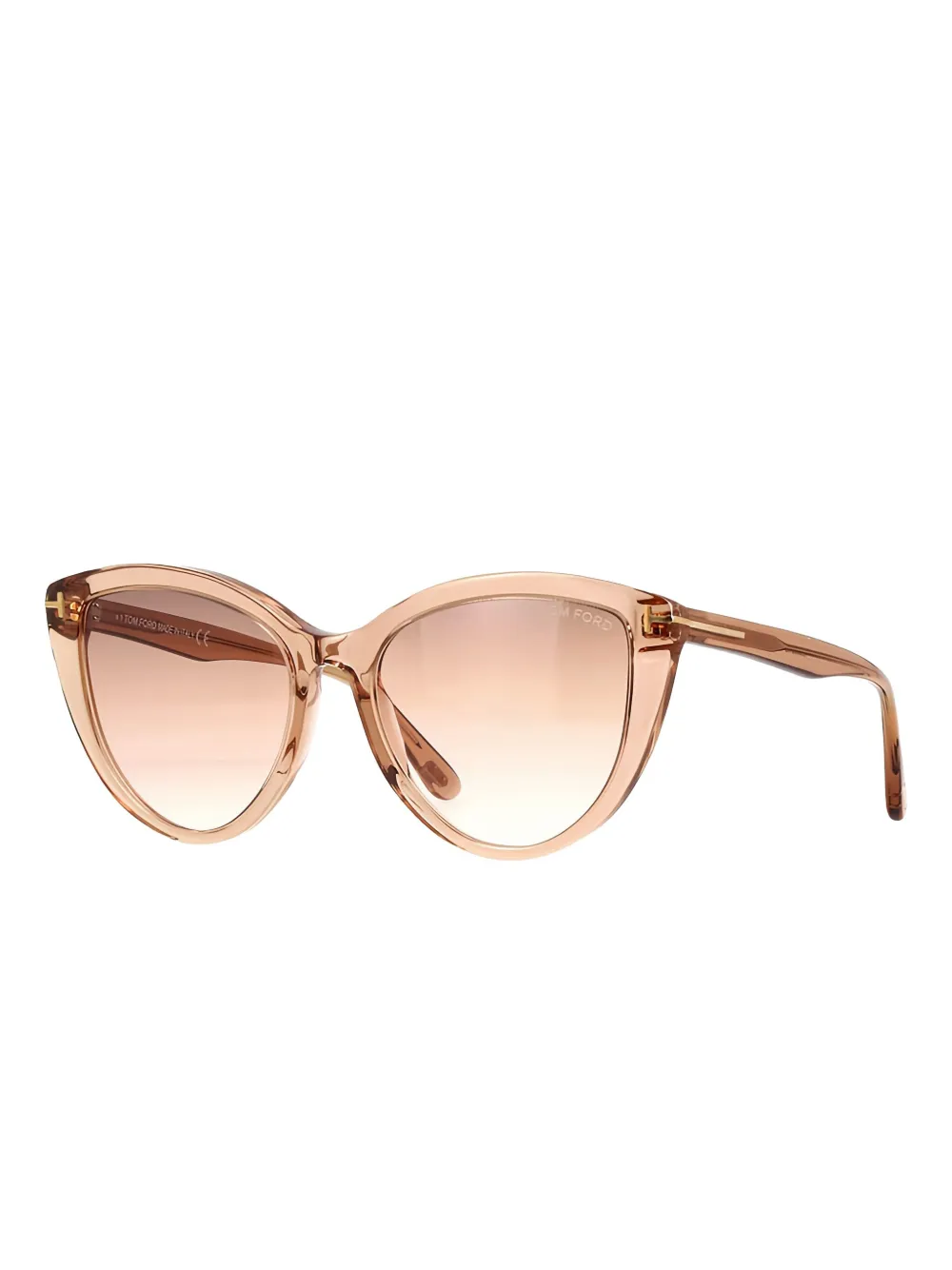 TOM FORD Eyewear Zonnebril met cat-eye montuur Bruin