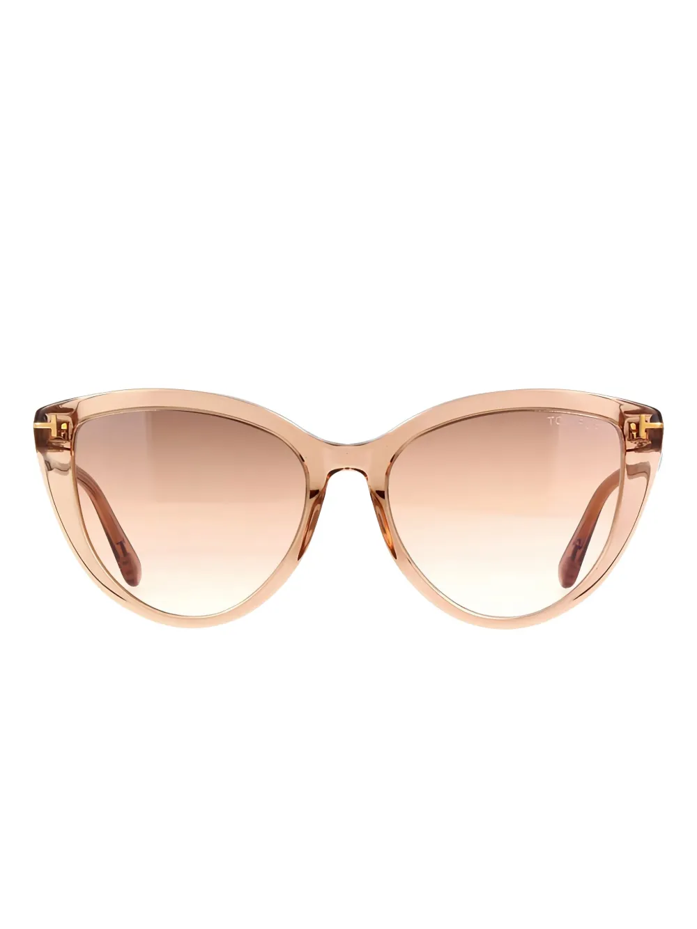 TOM FORD Eyewear Zonnebril met cat-eye montuur Bruin
