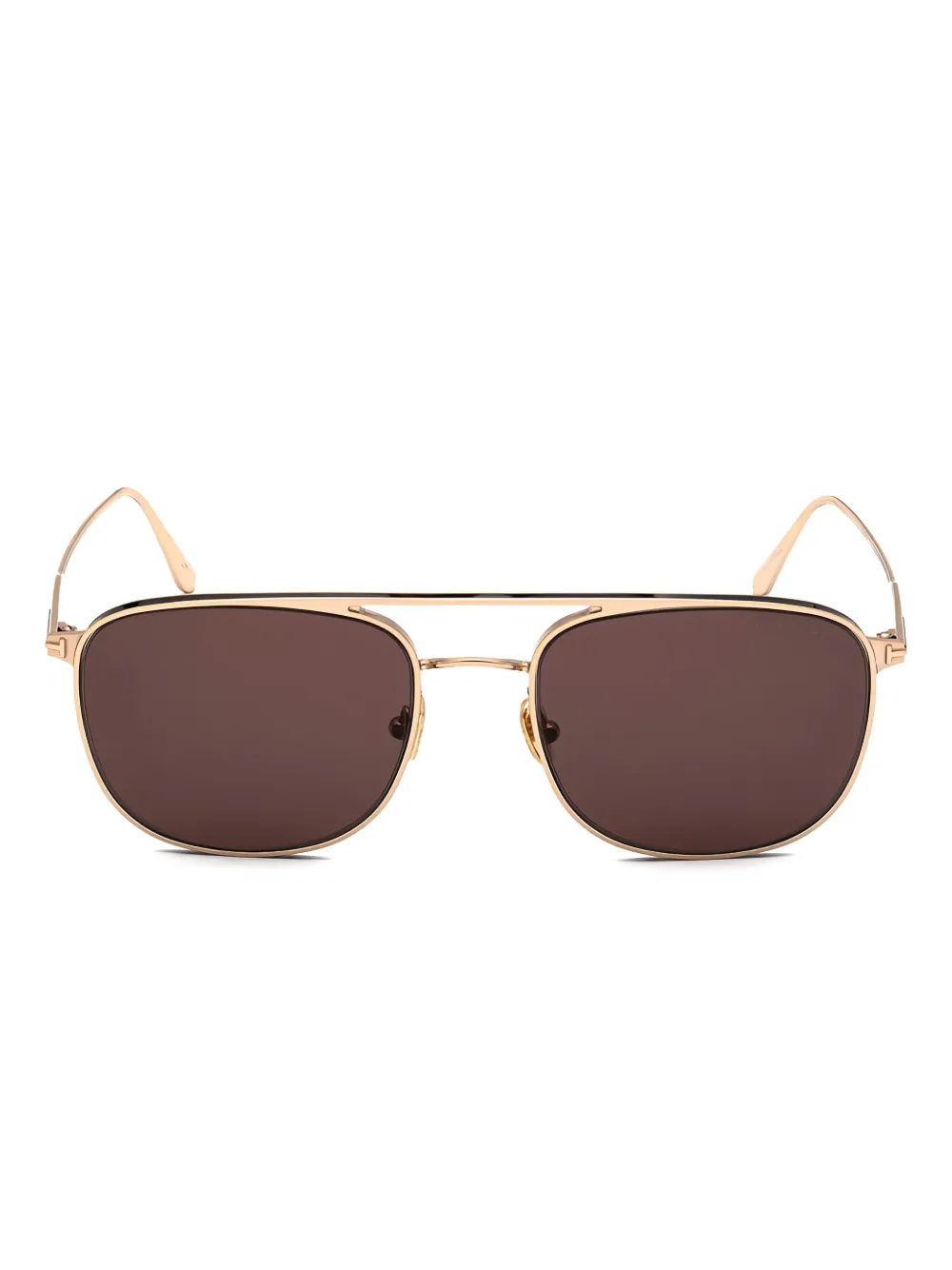 TOM FORD Eyewear Jake サングラス - ゴールドトーン TOM FORD Eyewear Jake サングラス - ゴールドトーン