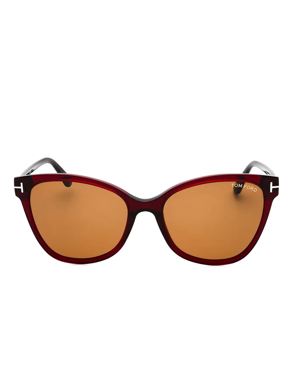 TOM FORD キャットアイ サングラス - レッド TOM FORD キャットアイ サングラス - レッド