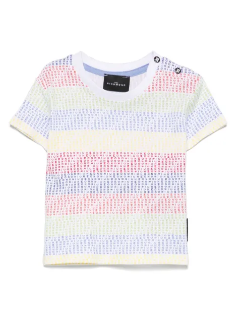 John Richmond Junior playera con logo estampado