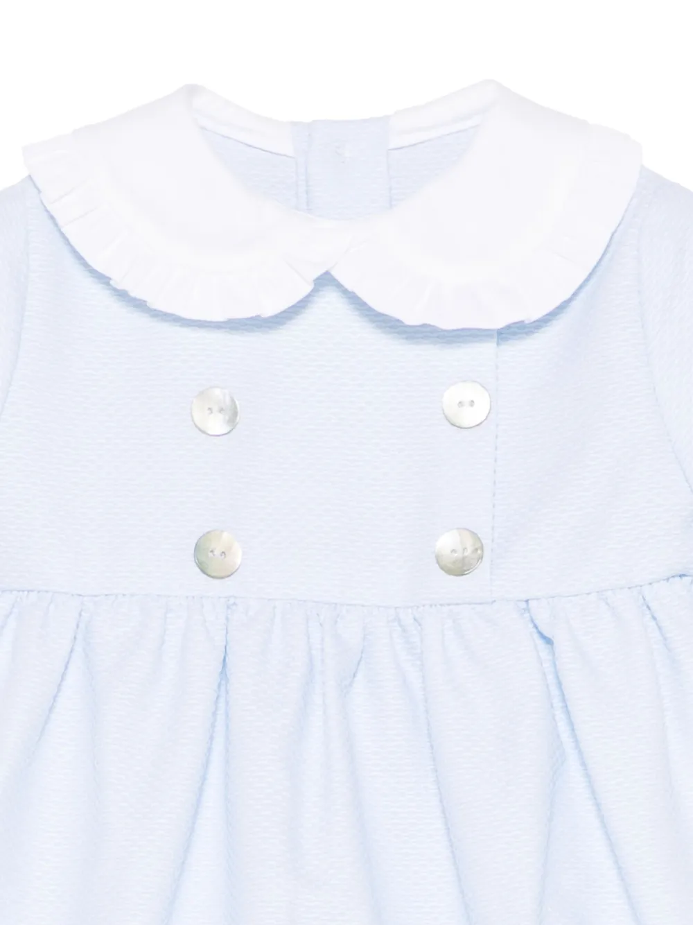 Siola Shorts met textuur Blauw