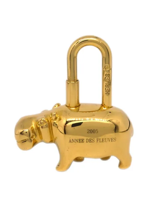 Hermès Pre-Owned 2005 Anne Des Fleuves Cadena bag lock charm