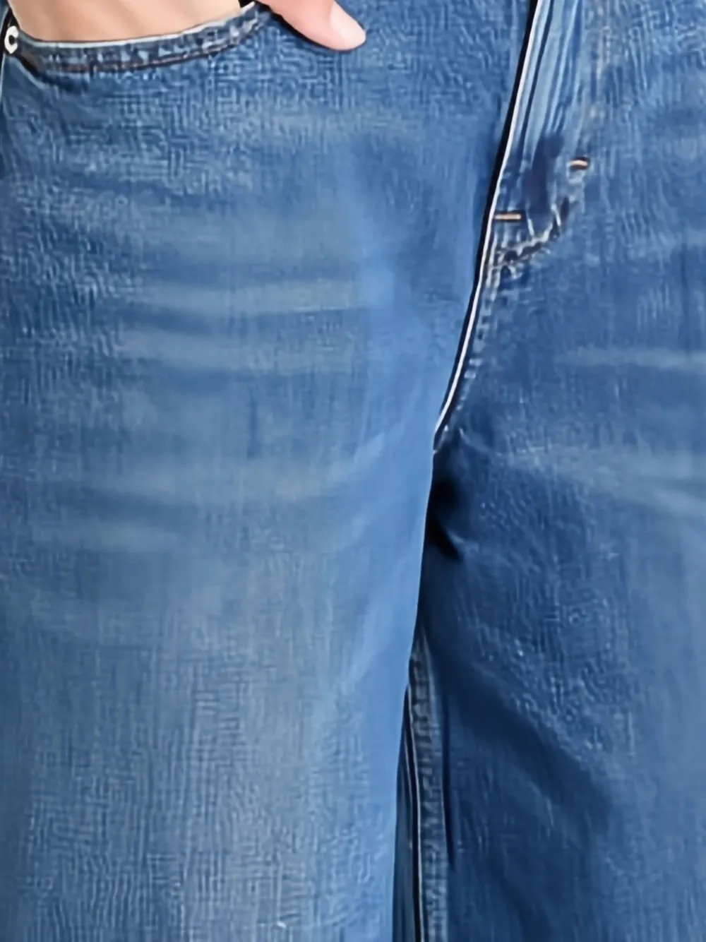 Tommy Jeans met wijde pijpen Blauw