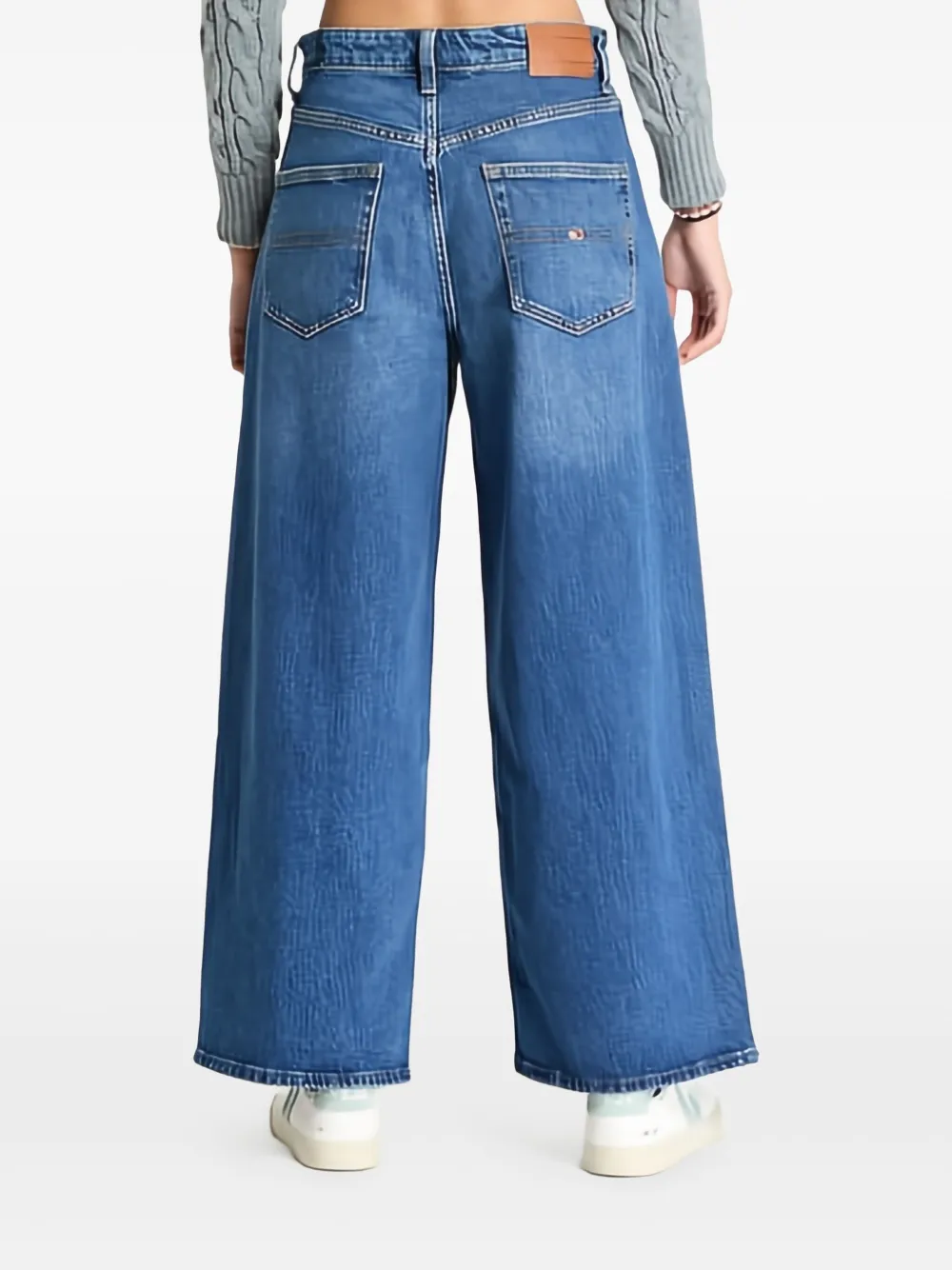 Tommy Jeans met wijde pijpen Blauw