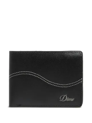 Dime 財布 Dime Wave Leather Wallet / Black (ダイム ウォレット / 財布