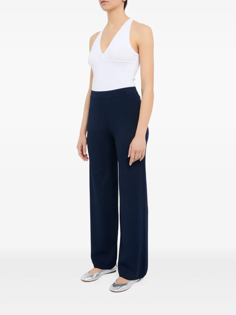 Kangra wide-leg trousers - Blauw
