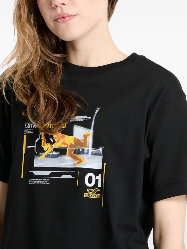Dime One Step Beyond Tシャツ | ブラック | FARFETCH JP