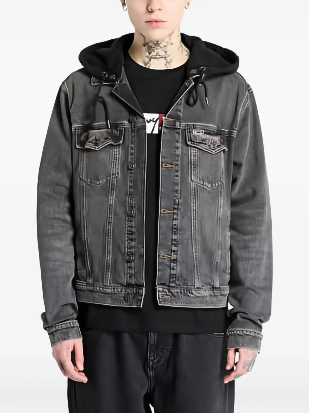 Tommy Jeans Ryan Regular Trucker denim jacket Zwart