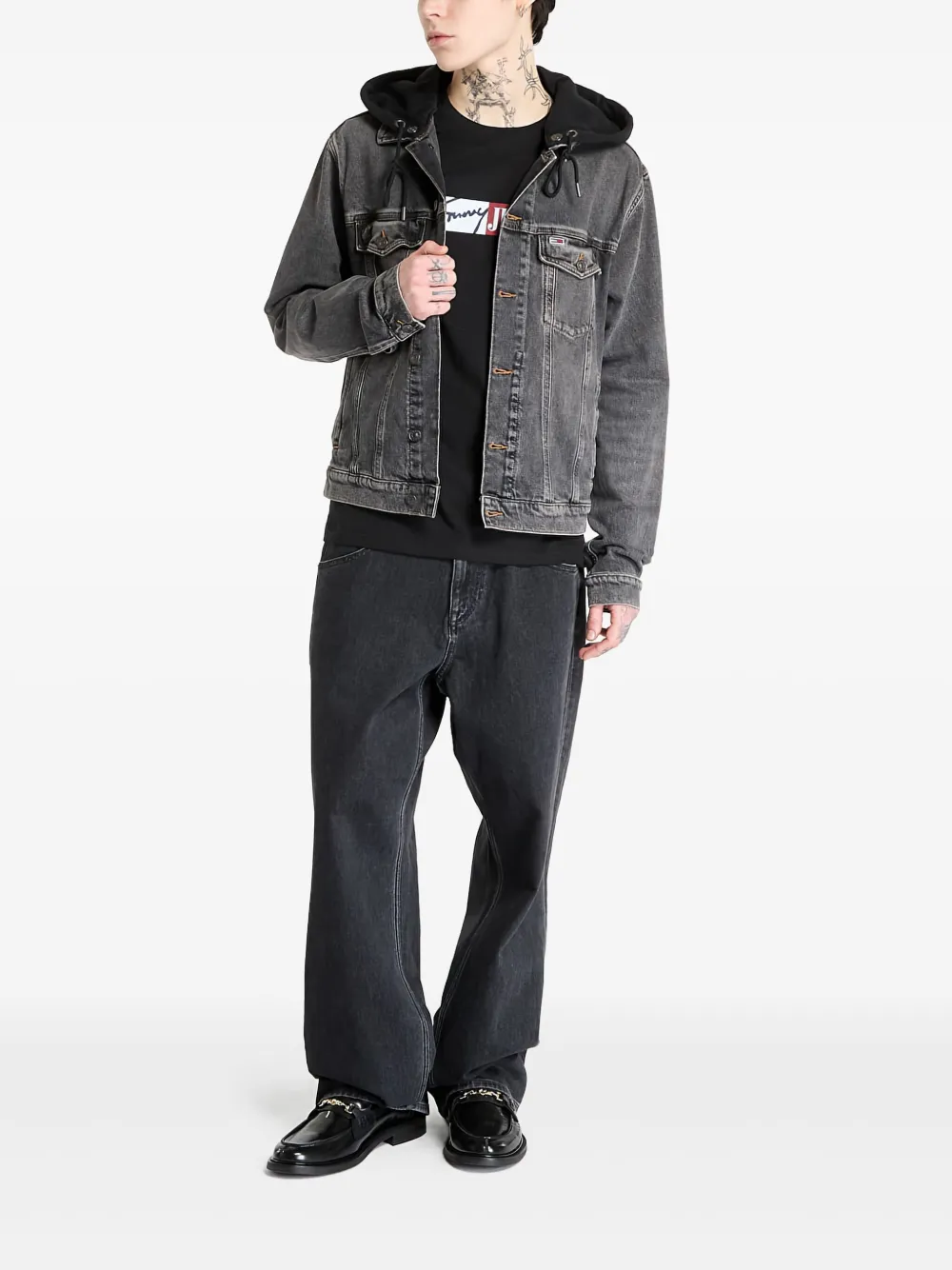 Tommy Jeans Ryan Regular Trucker denim jacket | Denim Jackets | Image 2