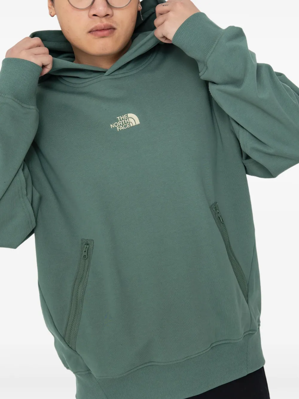 The North Face Heritage hoodie Groen