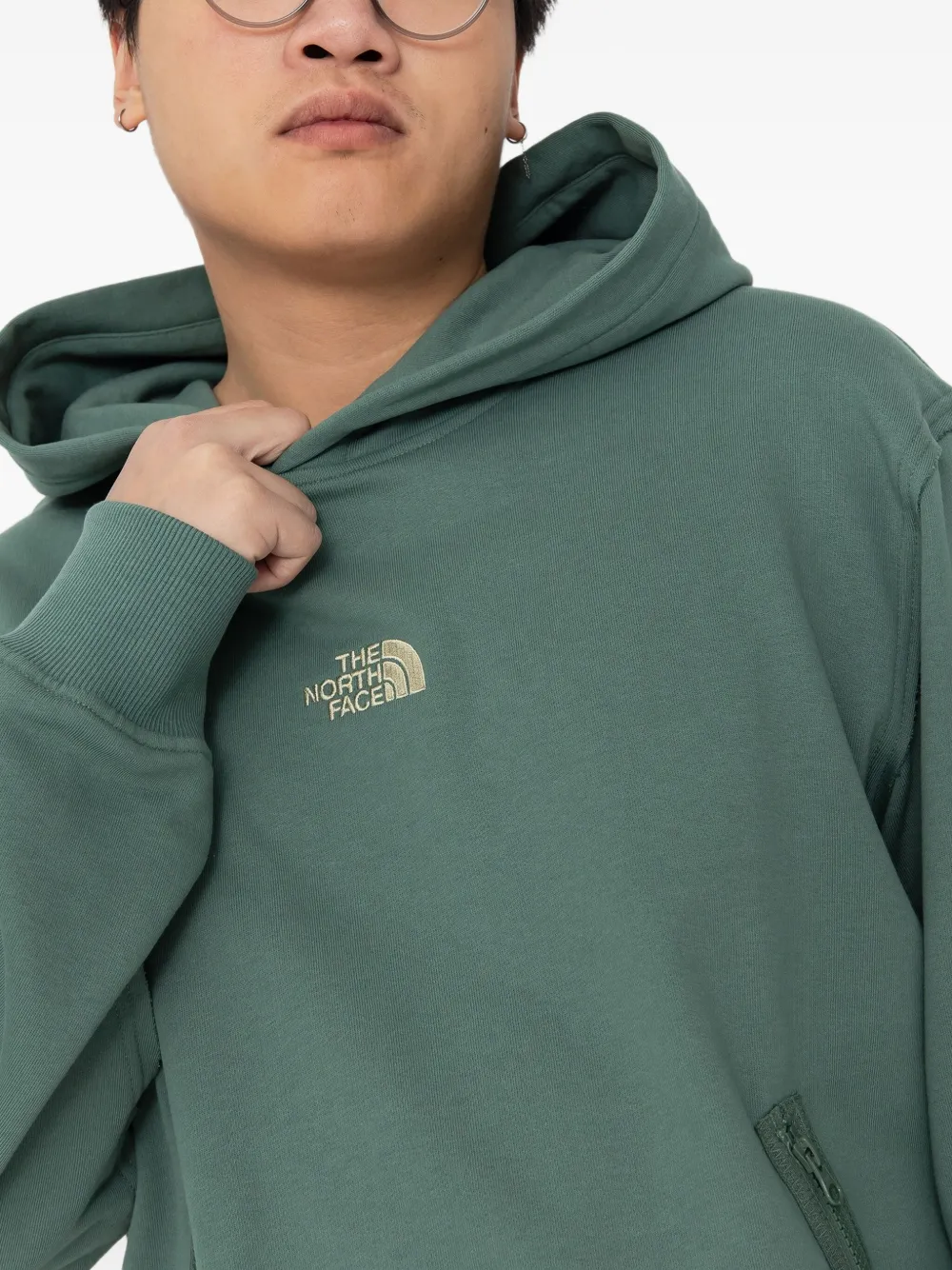 The North Face Heritage hoodie Groen
