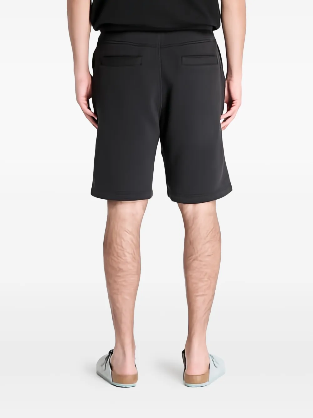 Calvin Klein Jeans Shorts met geverfd effect Zwart