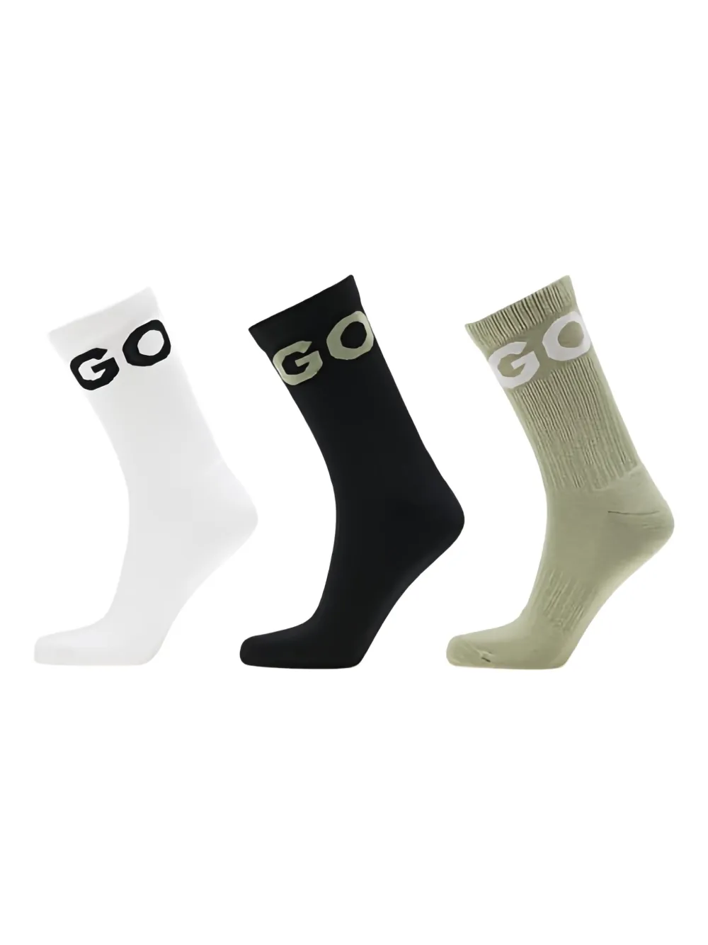 HUGO Iconic Cc socks (pack of 3) | Green | Image 1