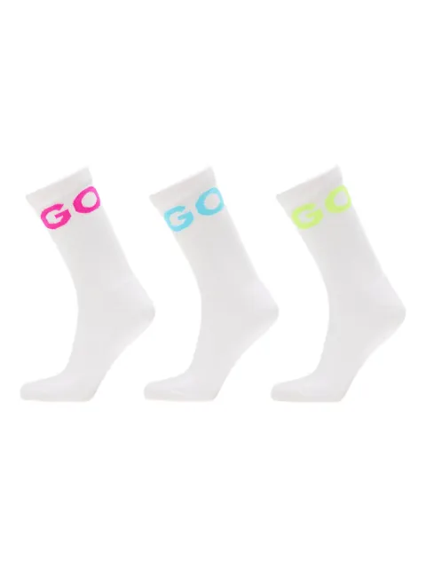 HUGO logo-jacquard socks (pack of three)