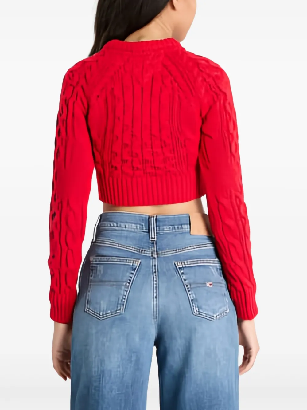 Tommy Jeans Claire high waist jeans met wijde pijpen Blauw