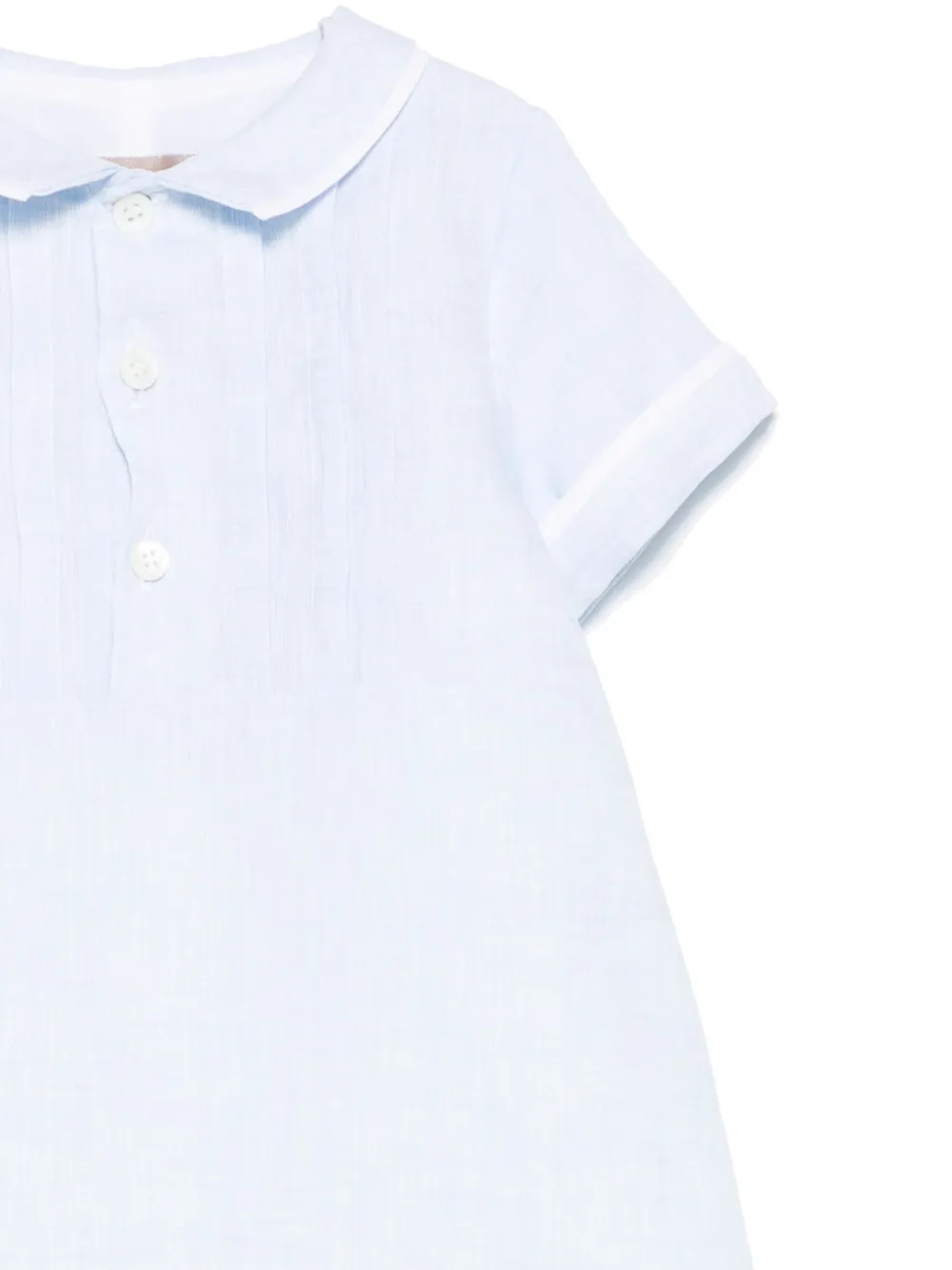 La Stupenderia Geplooide romper Blauw