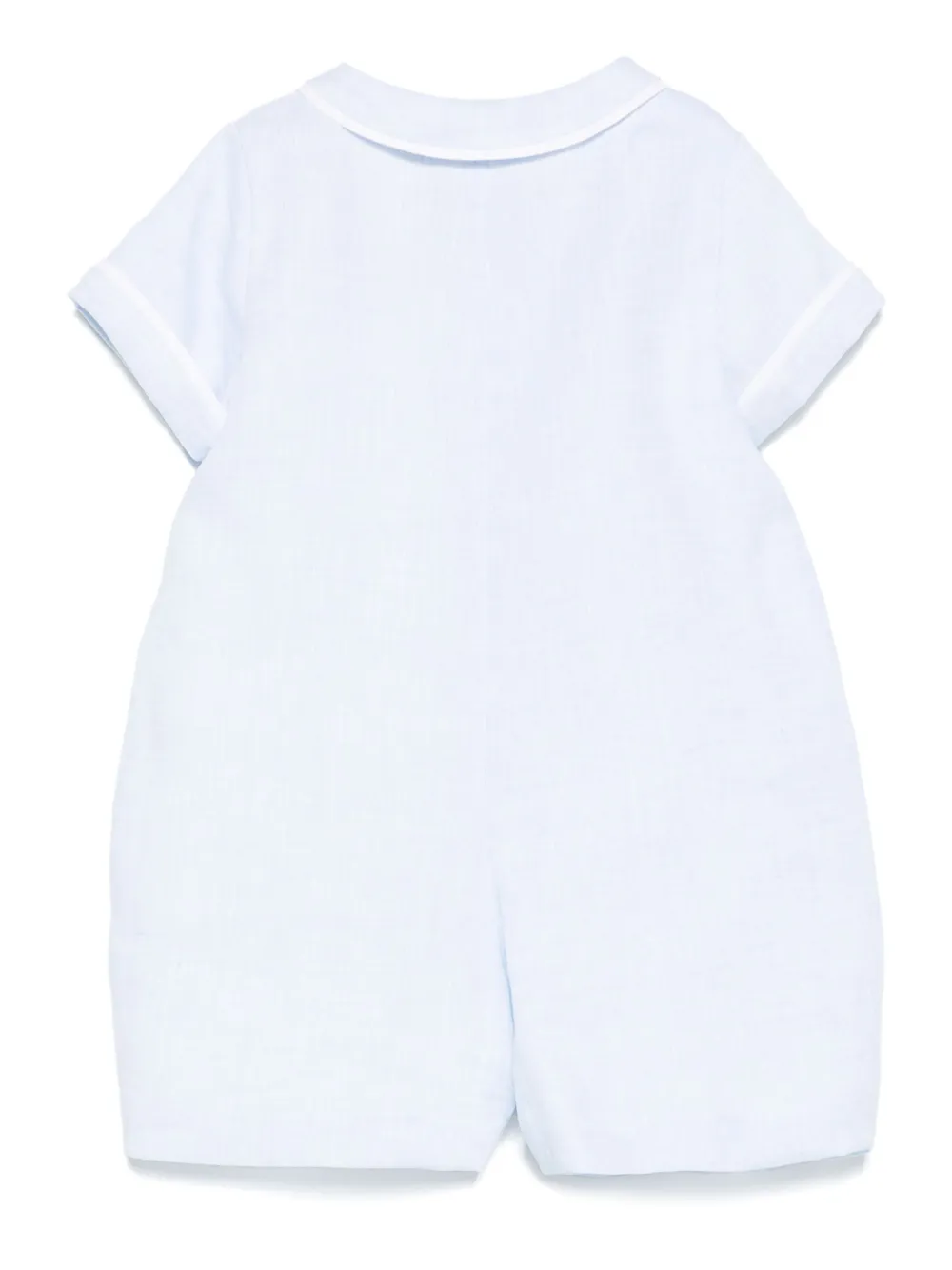 La Stupenderia Geplooide romper Blauw
