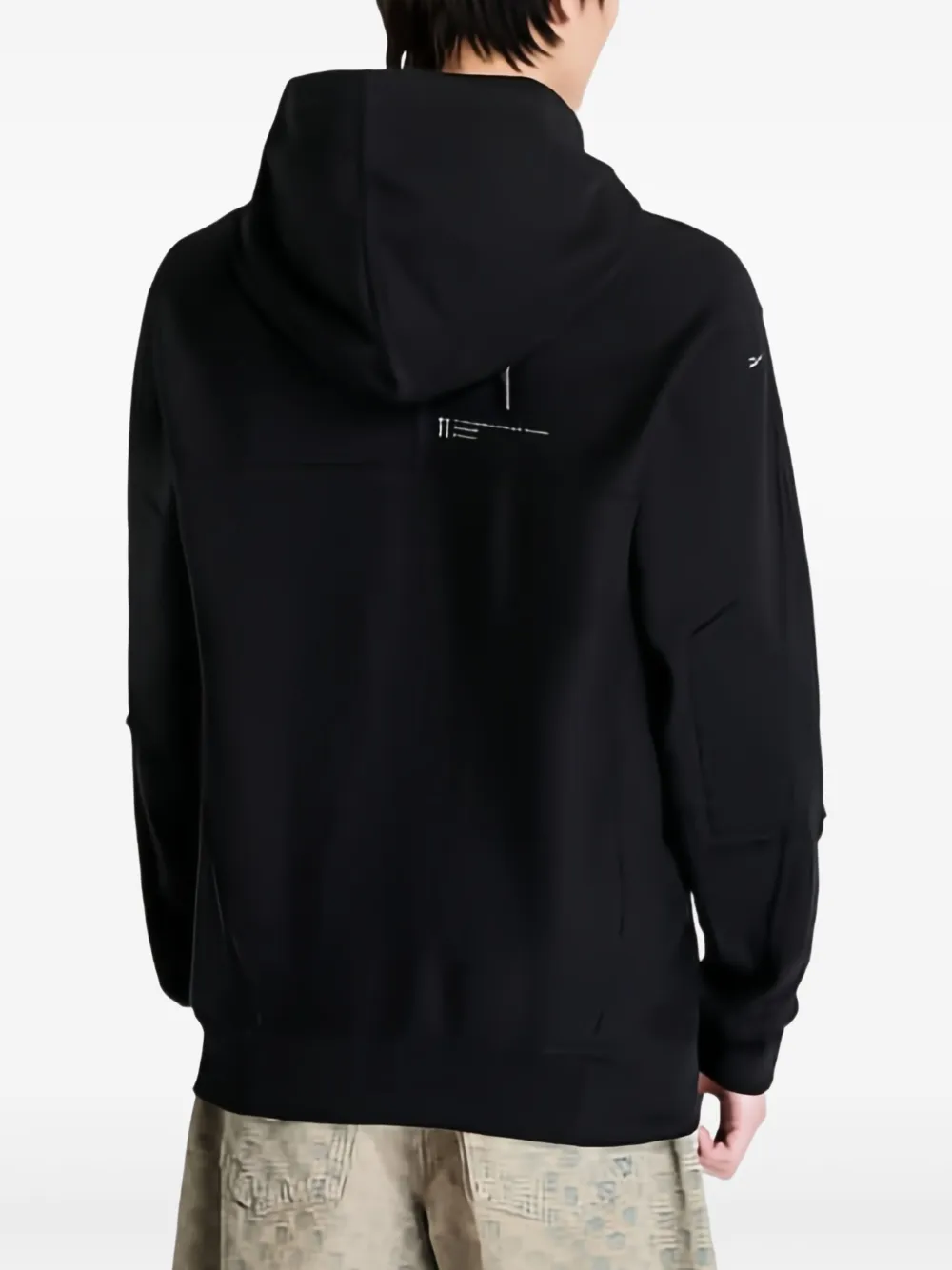 Reebok x 11 by Boris Bidjan Saberi katoenen hoodie Zwart