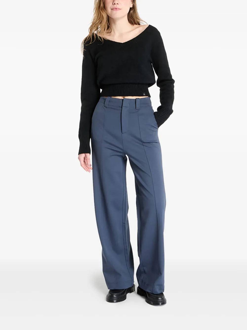 Calvin Klein high-waisted tailored trousers | Slacks | Image 2