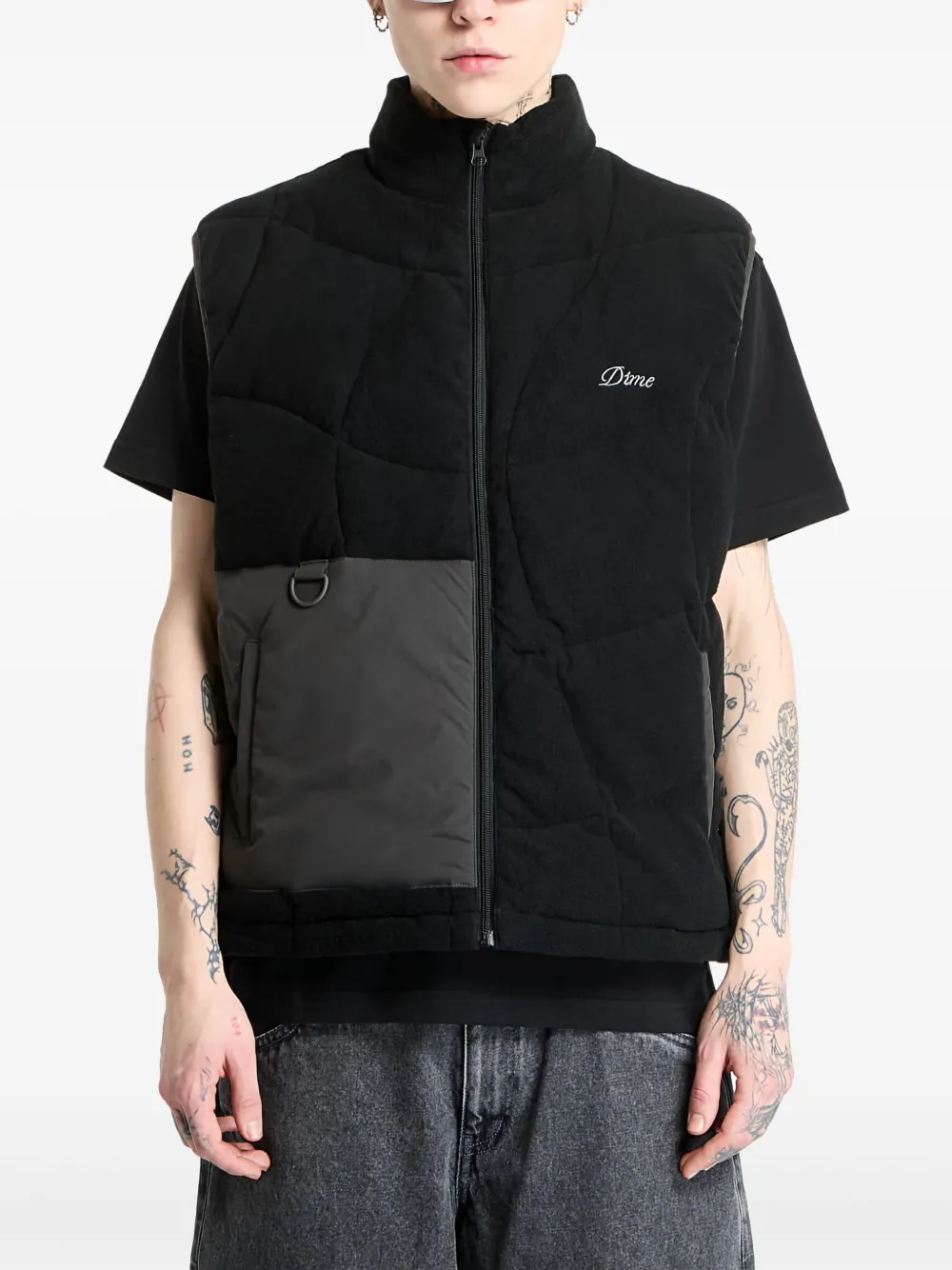 panelled gilet