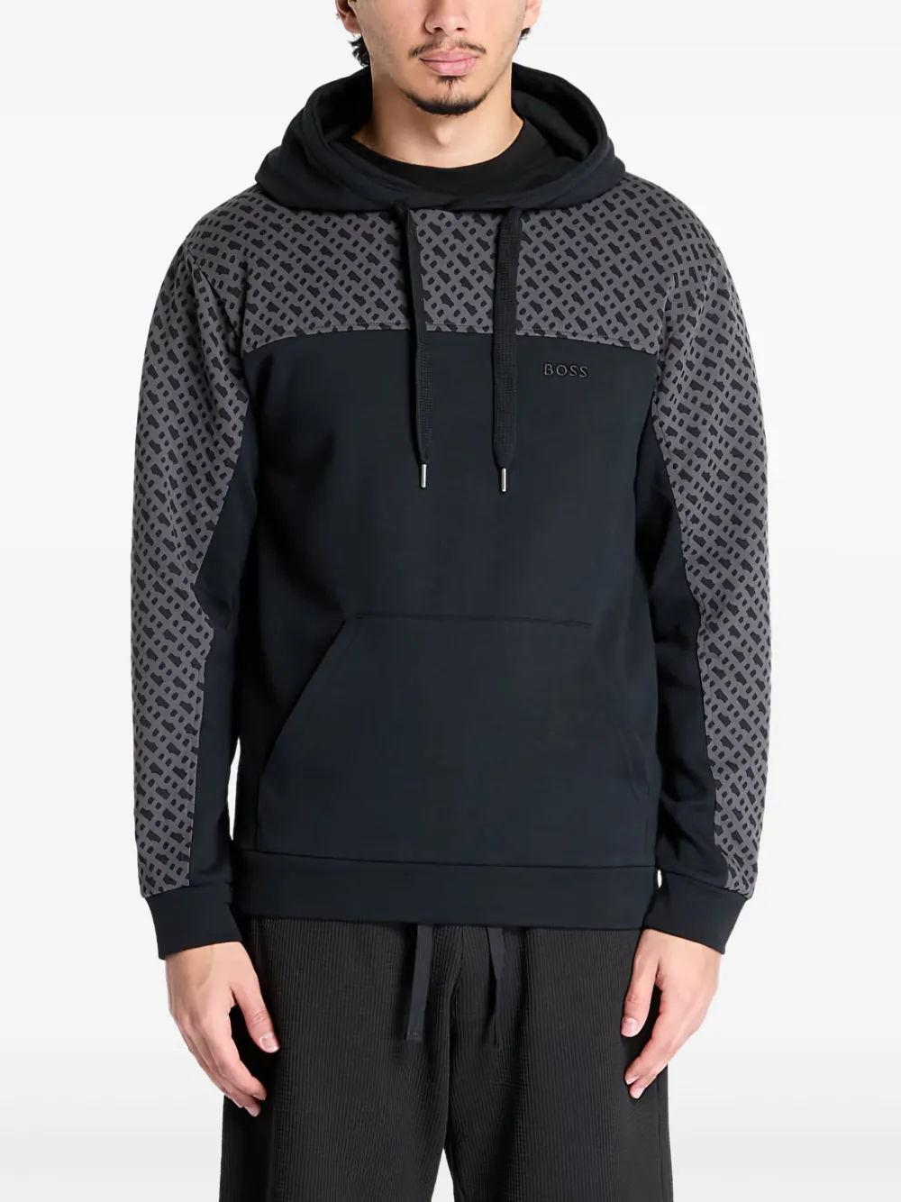 BOSS Luke hoodie | Black | Image 1