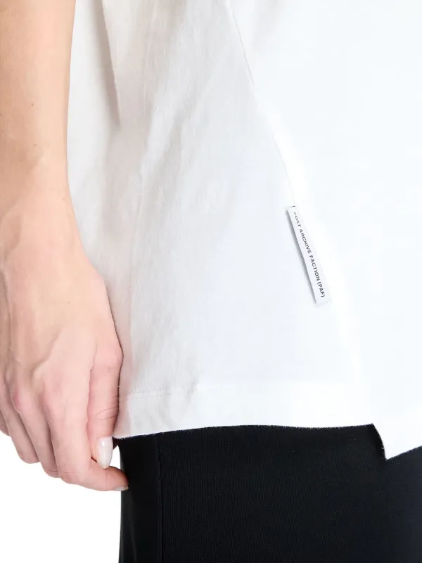 Post Archive Faction Cotton T-shirt | White | FARFETCH