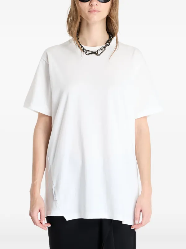 Post Archive Faction Cotton T-shirt | White | FARFETCH