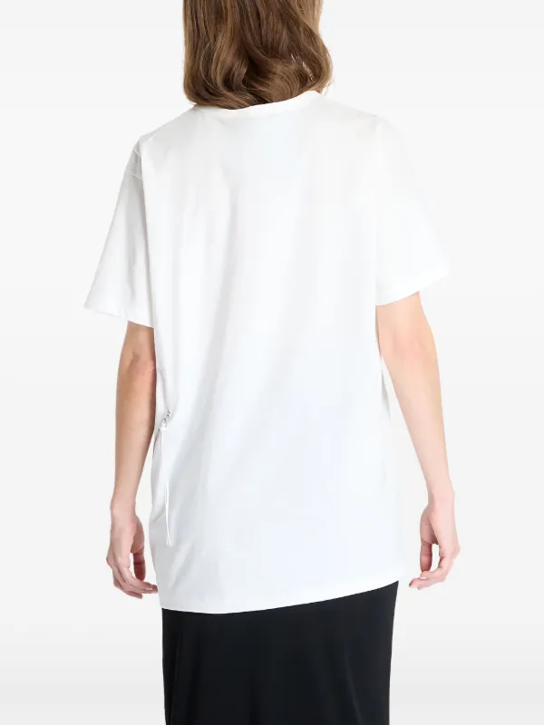 Post Archive Faction Cotton T-shirt | White | FARFETCH
