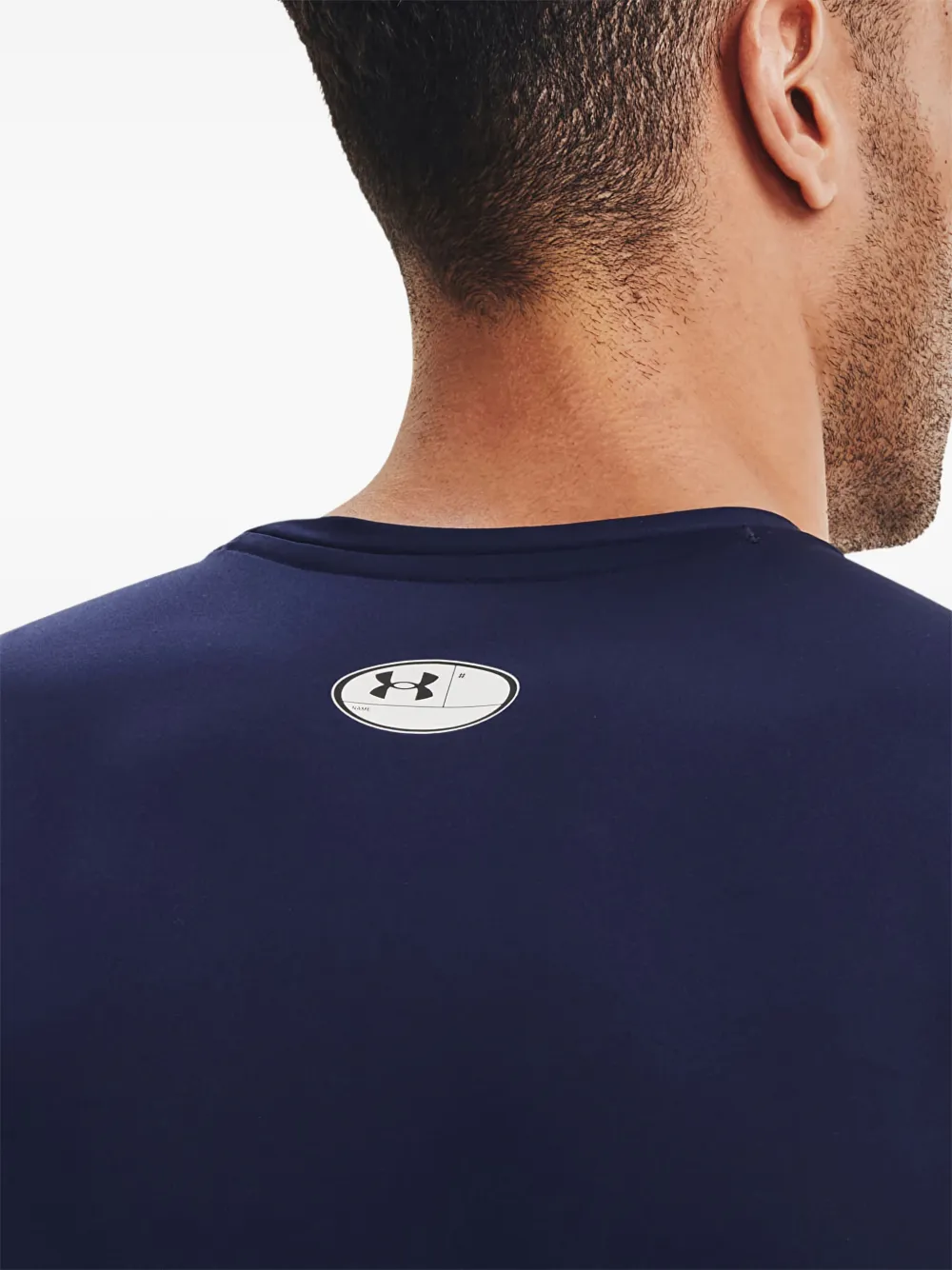 Under Armour Tanktop met logoprint Blauw