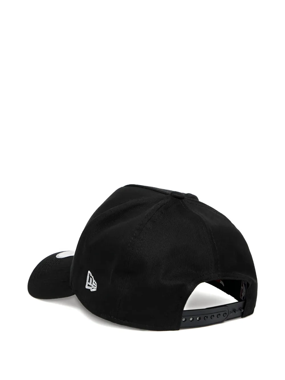 New Era Nba Chicago Bulls Cotton Baseball Cap In Black