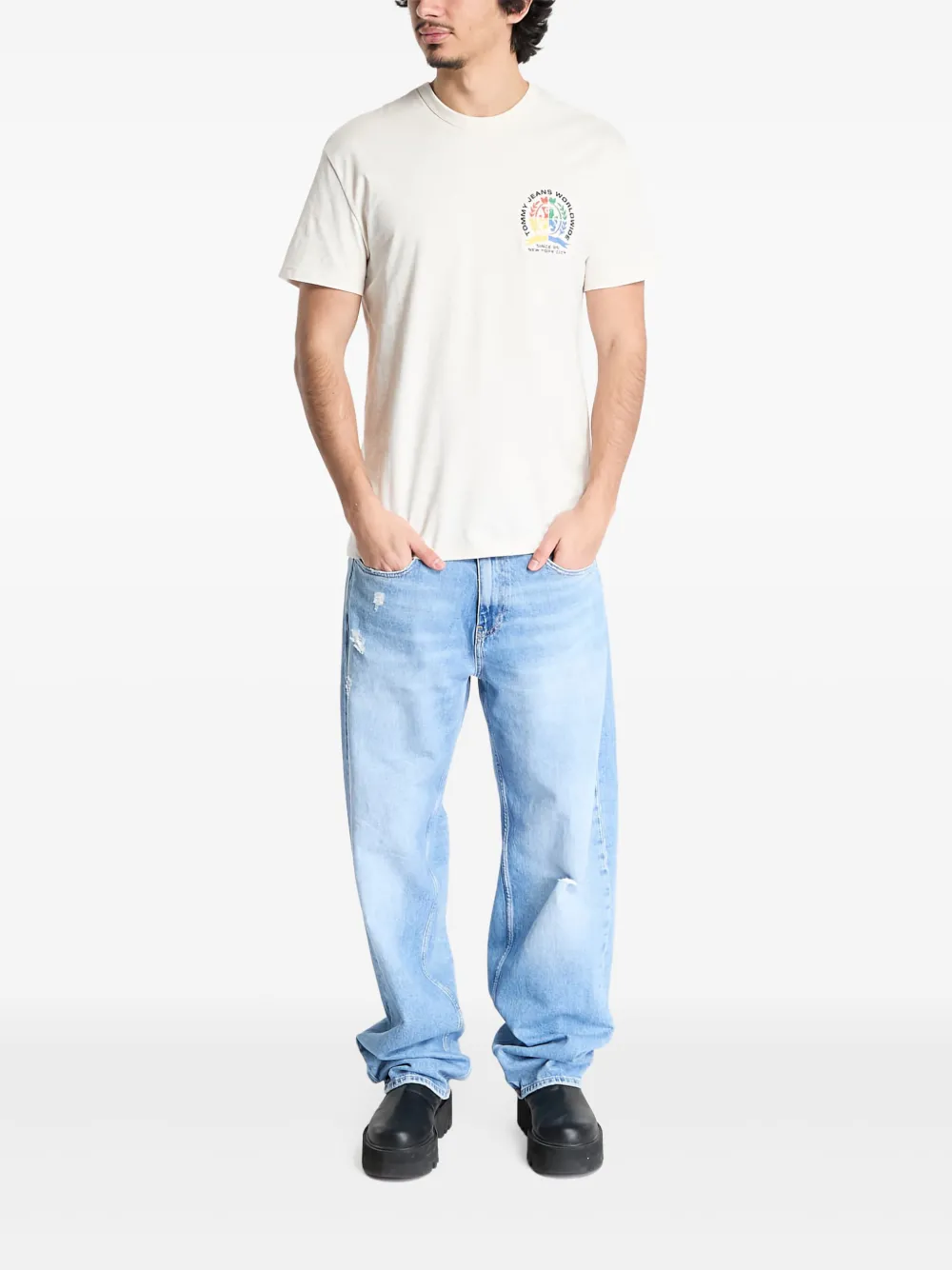 Tommy Jeans Pop Crest T-shirt | T-Shirts | Image 2