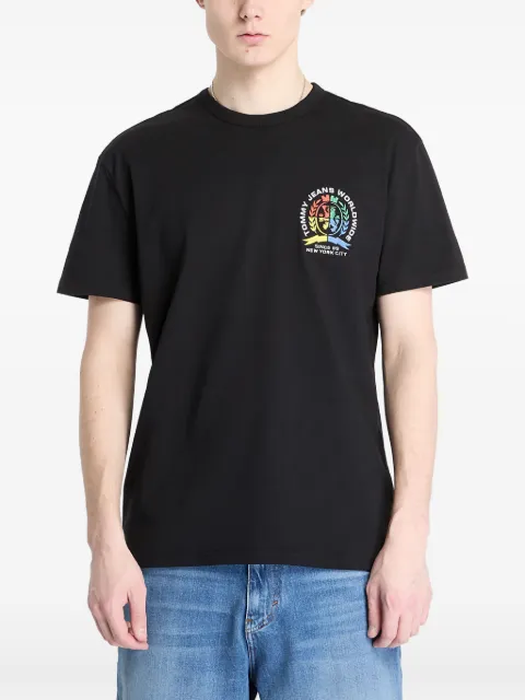 Tommy Jeans playera con logo bordado