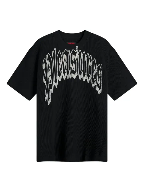 Pleasures cotton T-shirt