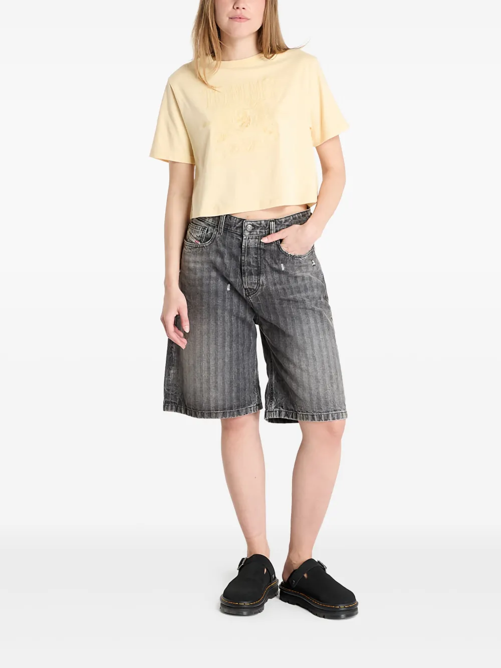 Tommy Jeans embroidered-logo T-shirt | T-Shirts & Jersey Shirts | Image 2