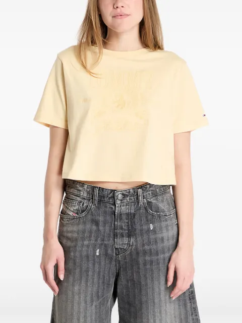 Tommy Jeans embroidered-logo T-shirt