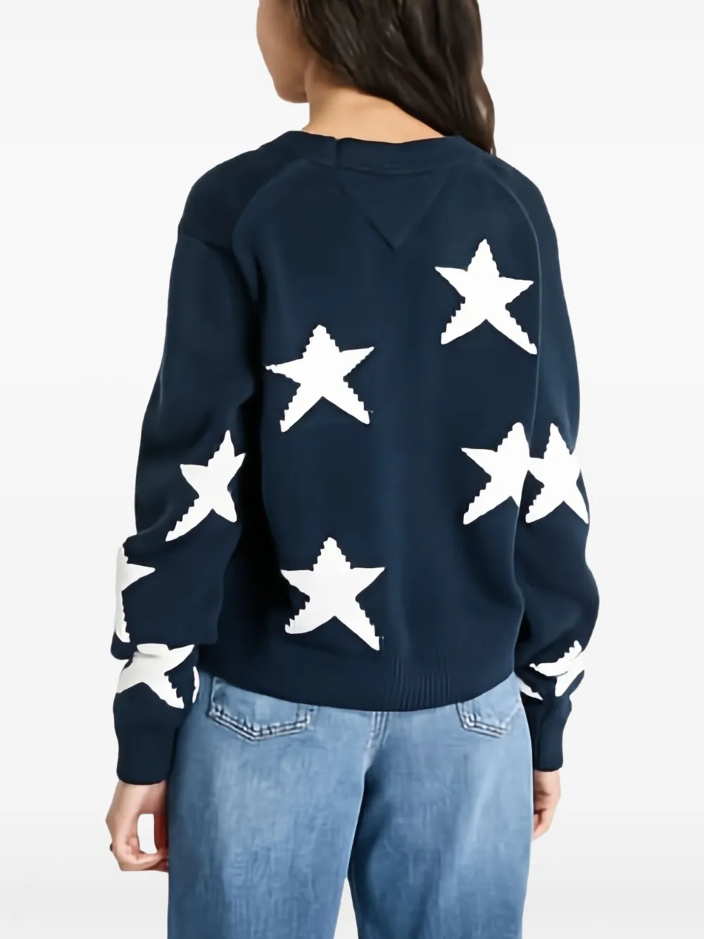 Tommy Jeans Vest met ster Blauw