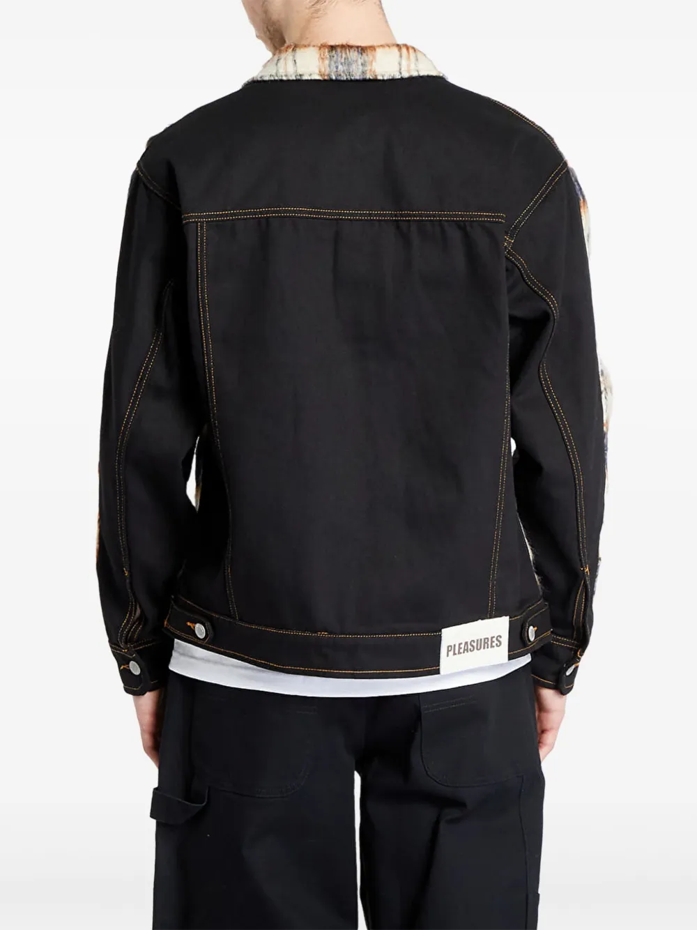 Pleasures Mental trucker jacket Zwart