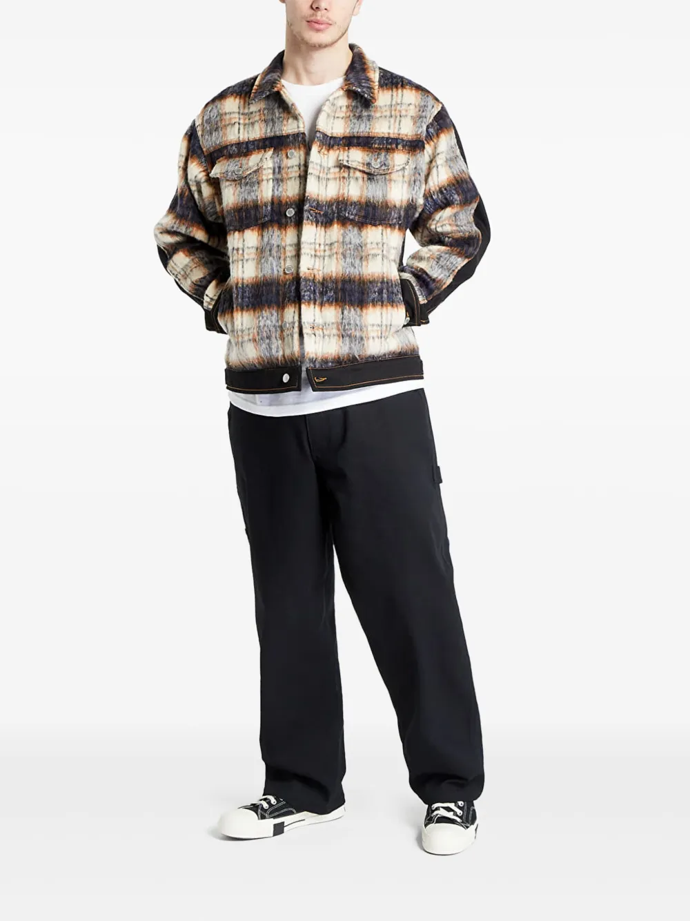 Pleasures Mental trucker jacket Zwart