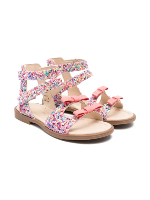 Florens sandalias con detalle de glitter